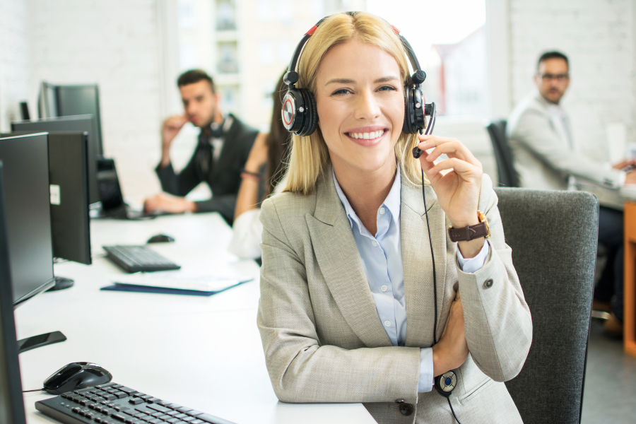 Callcenter Telefonistin